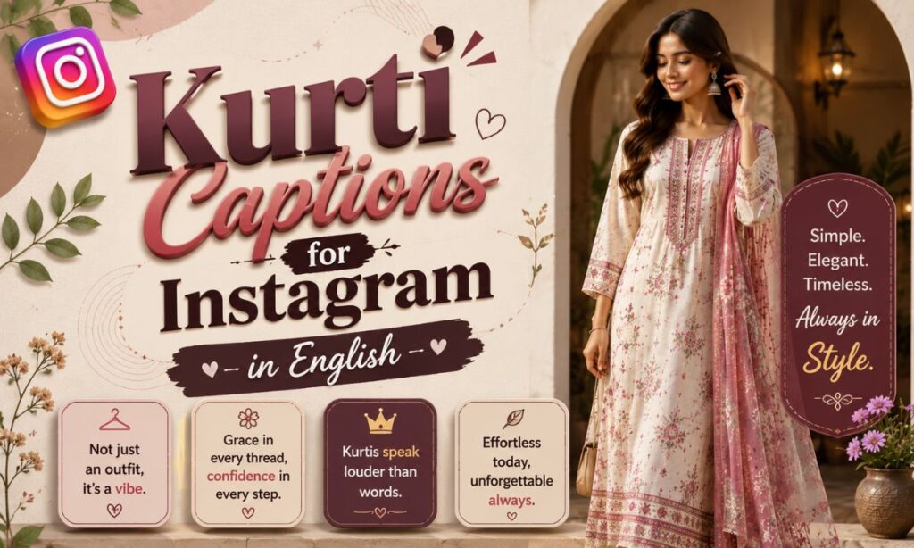 Kurti Captions for Instagram in English