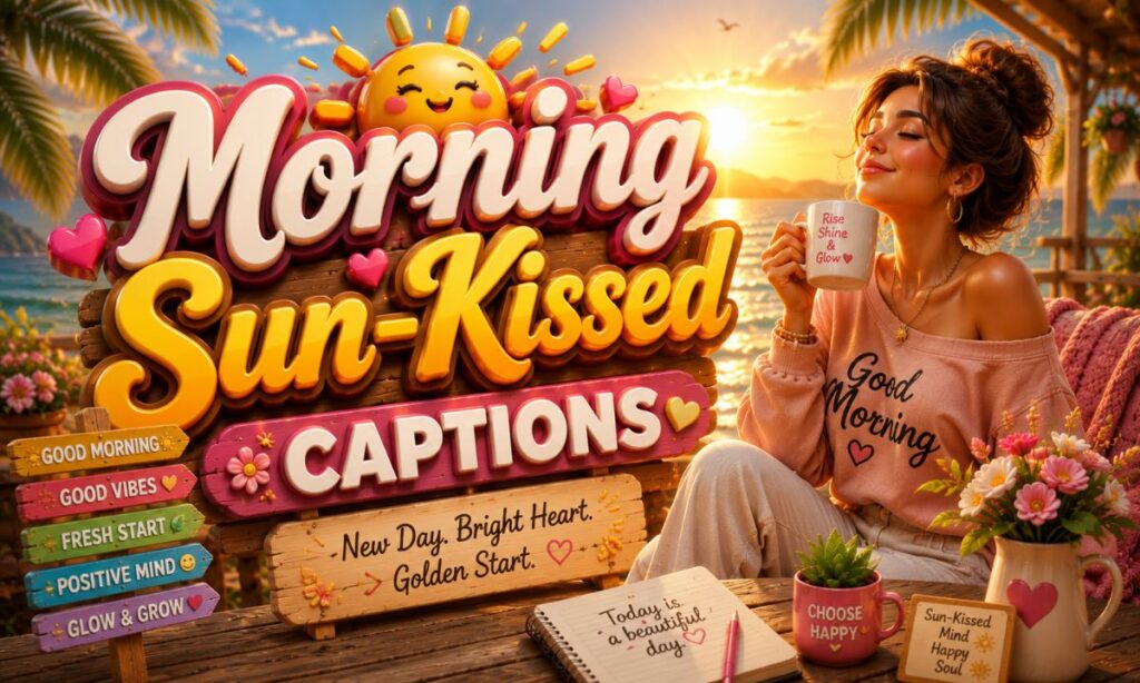 Morning Sun-Kissed Captions