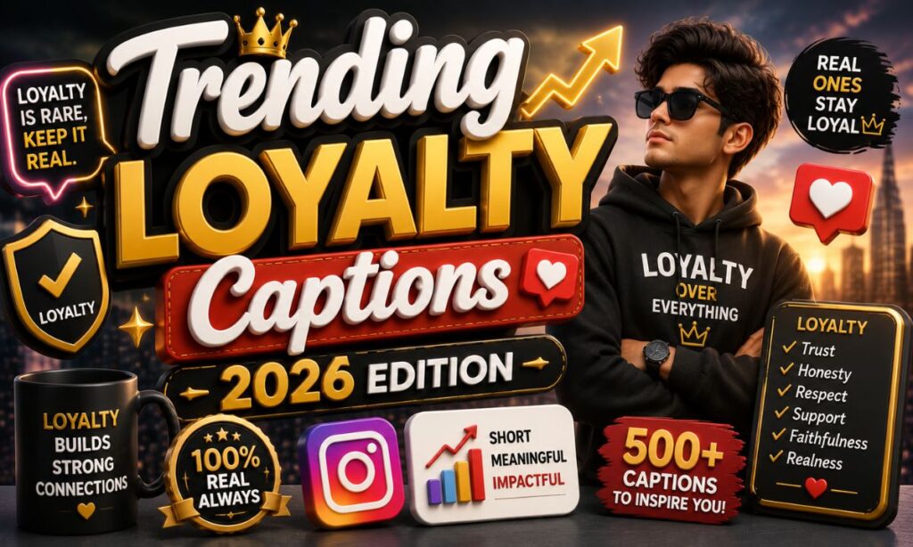 Trending Loyalty Captions 2026 Edition 📈