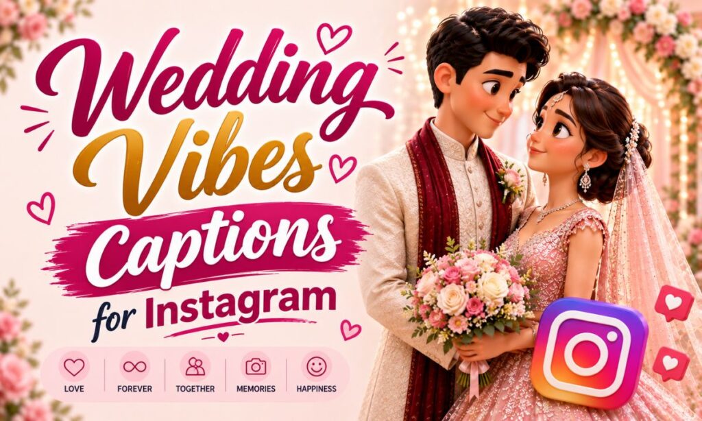 Wedding Vibes Captions for Instagram