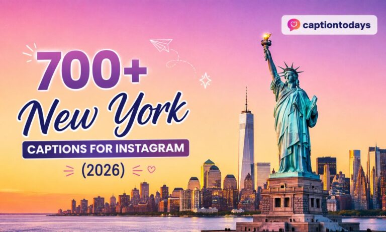 700+ New York Captions for Instagram (2026) 🗽