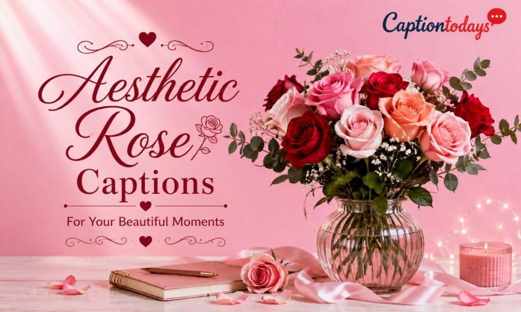 Aesthetic Rose Captions
