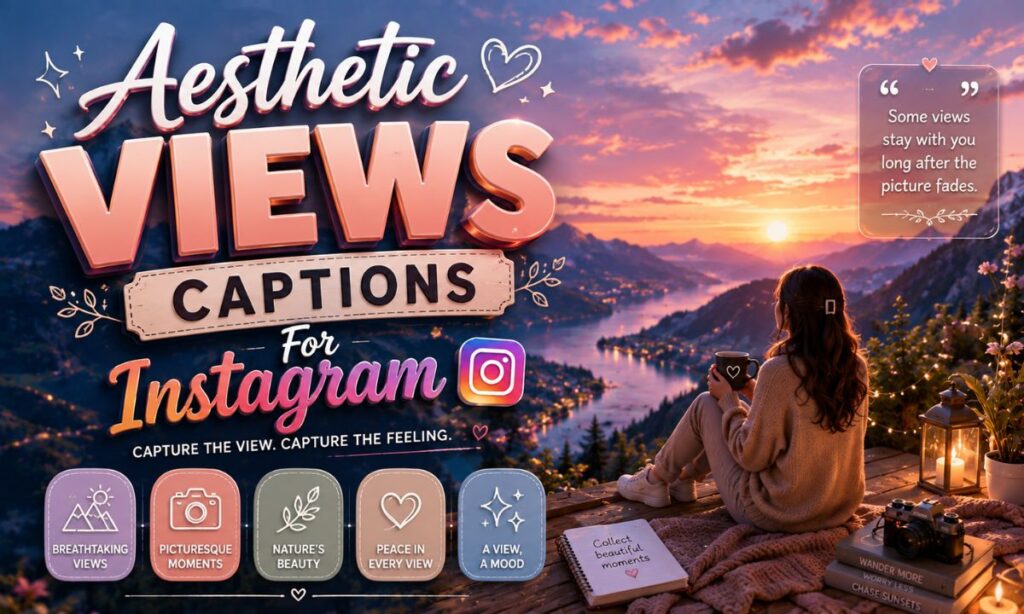 Aesthetic Views Captions For Instagram