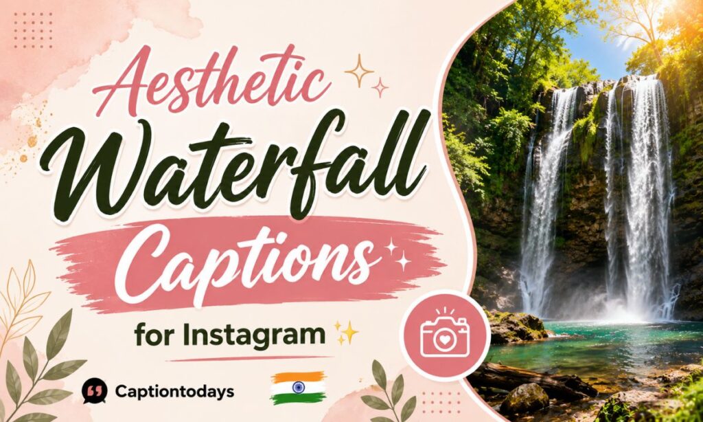 Aesthetic Waterfall Captions for Instagram ✨