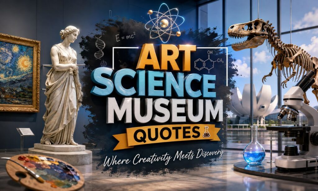 _Art Science Museum Quotes 🔬