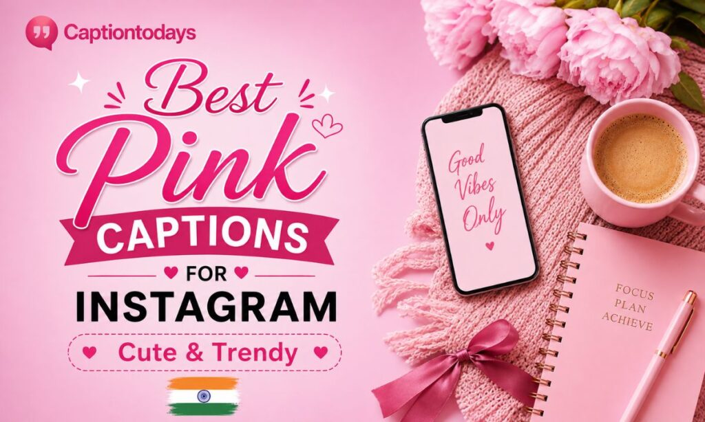 Best Pink Captions for Instagram