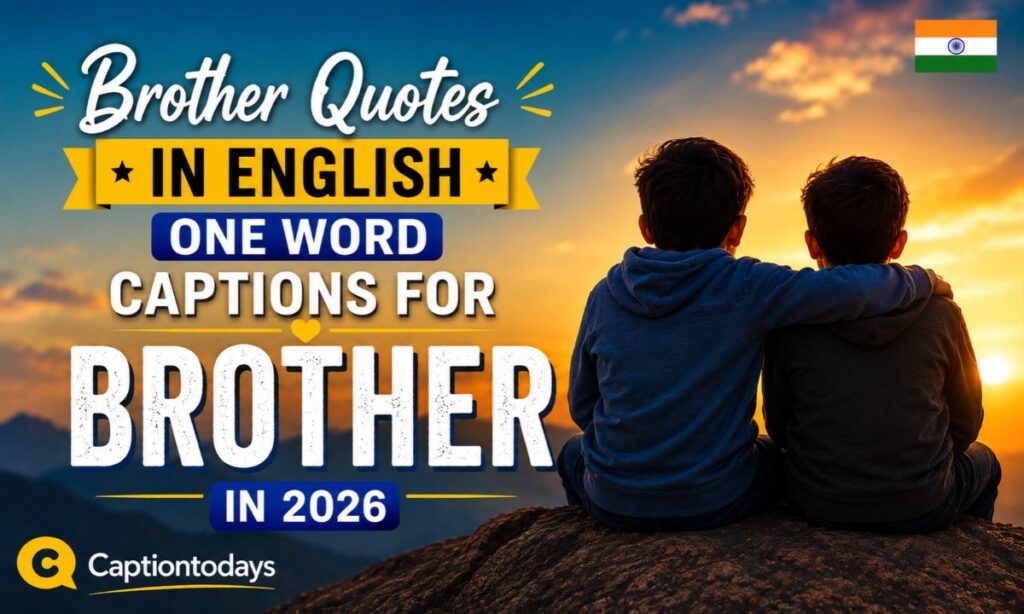 Brother Quotes in English
