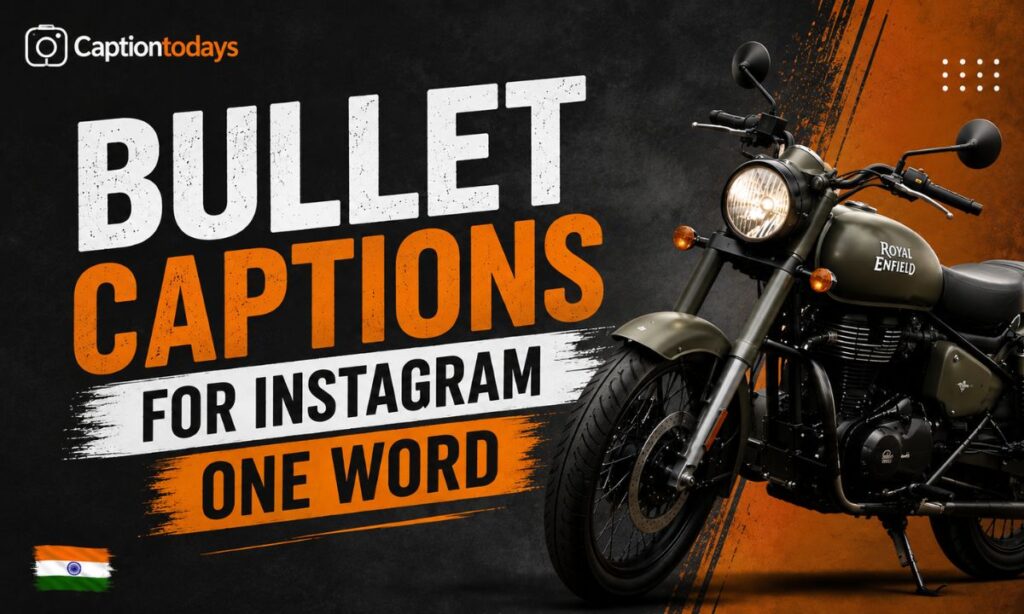 Bullet captions for instagram one word