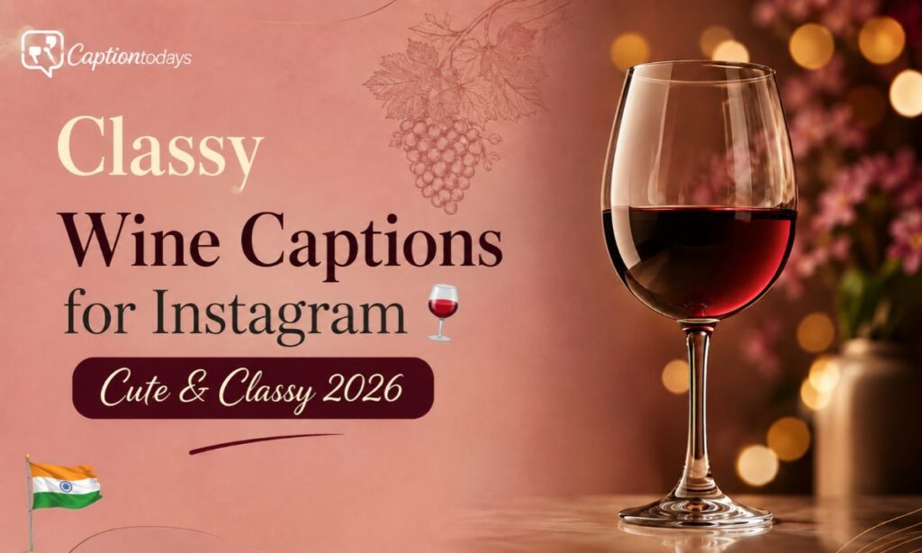 Classy Wine Captions for Instagram 🍷