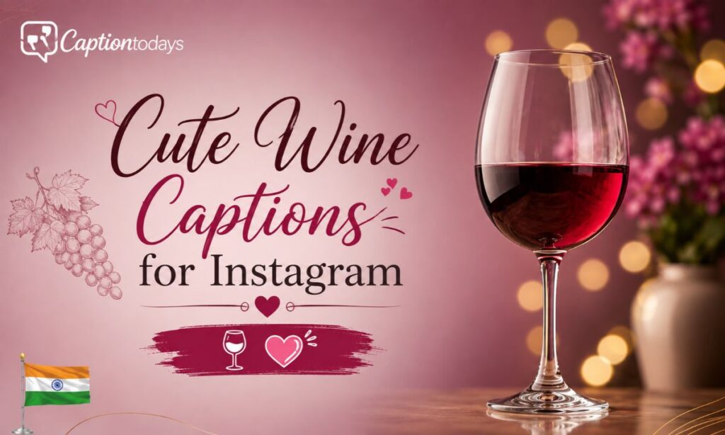 Cute Wine Captions for Instagram 🍷💖