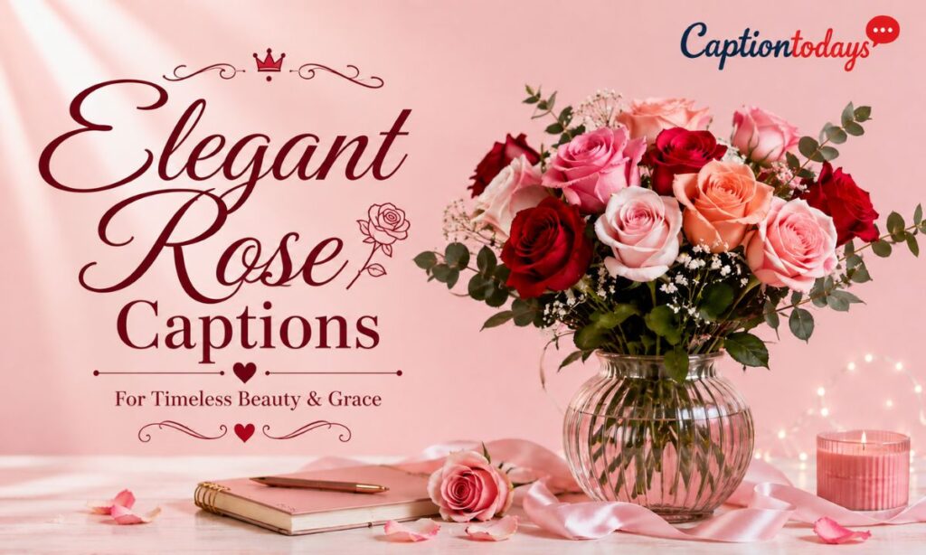 _Elegant Rose Captions