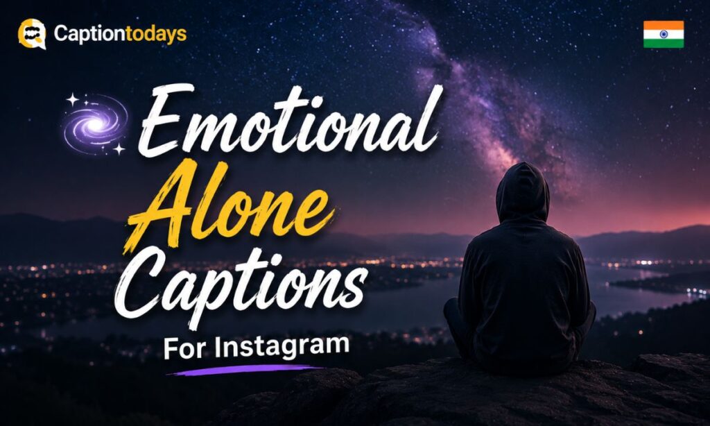 Emotional Alone Captions For Instagram