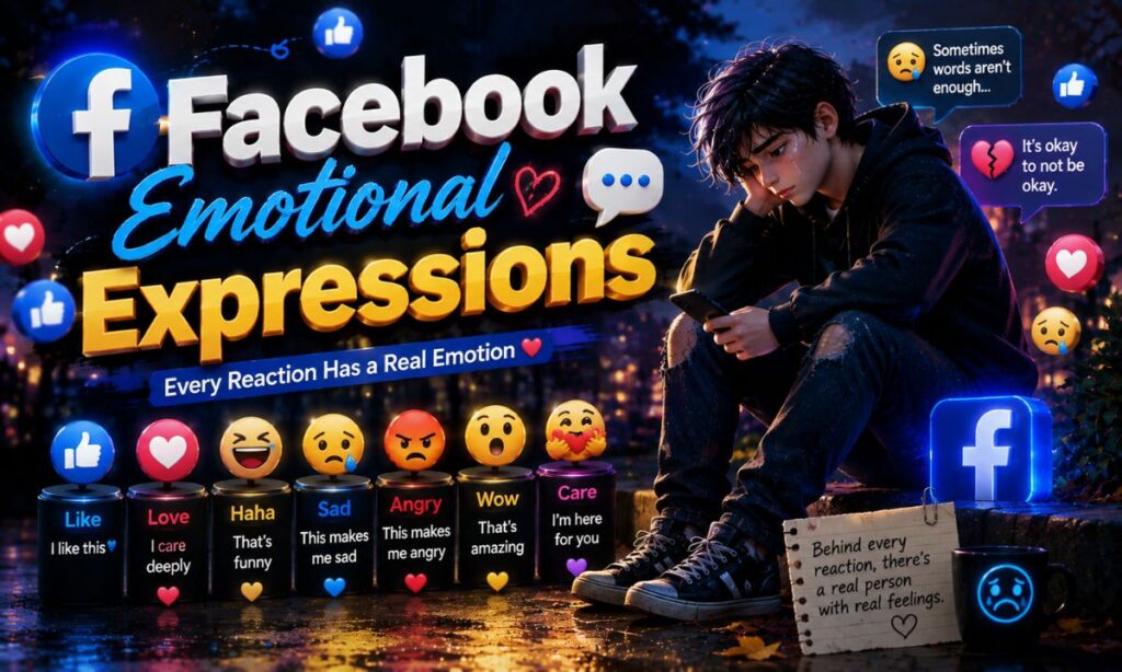 Facebook Emotional Expressions 💬