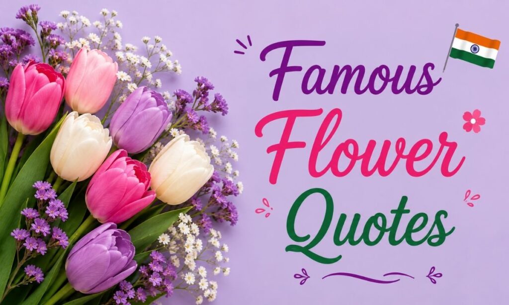 Famous Flower Quotes