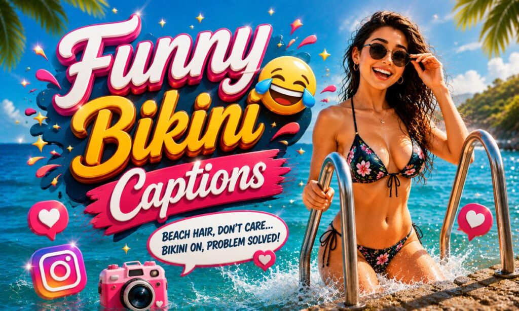 Funny Bikini Captions 😂
