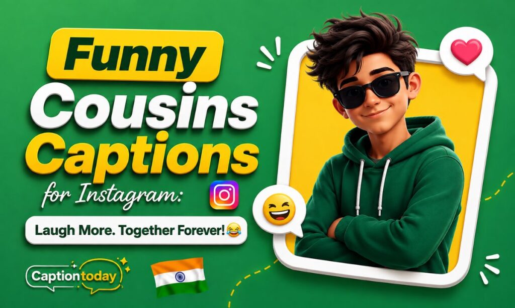 Funny Cousins Captions
