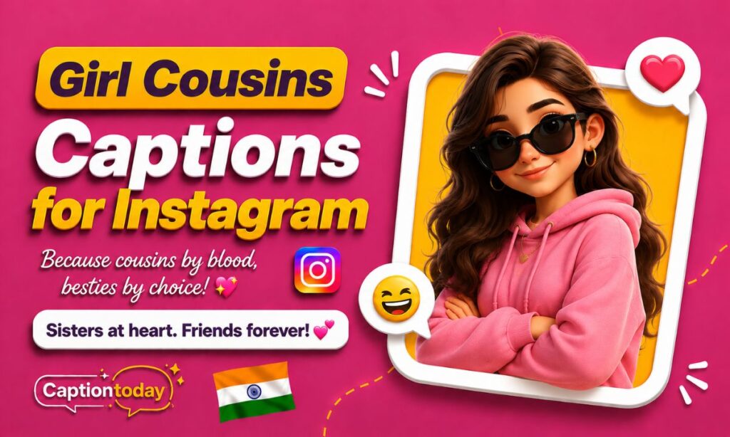 Girl Cousins Captions for Instagram