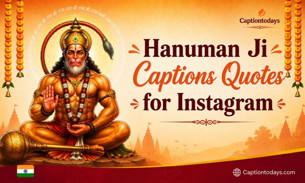 Hanuman Ji Captions Quotes for Instagram