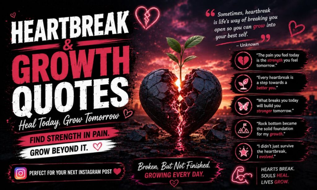 _Heartbreak & Growth Quotes