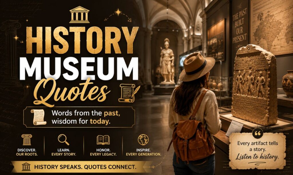 History Museum Quotes 📜