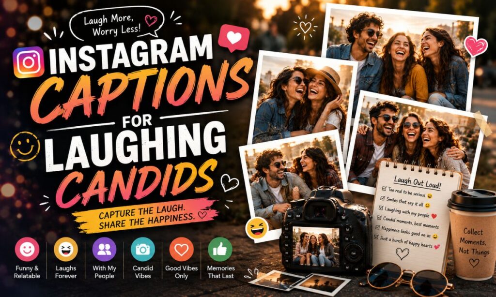 Instagram Captions for Laughing Candids