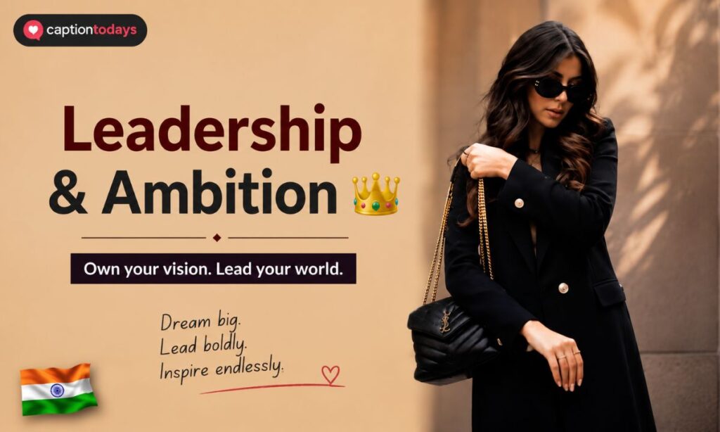 Leadership & Ambition 👑
