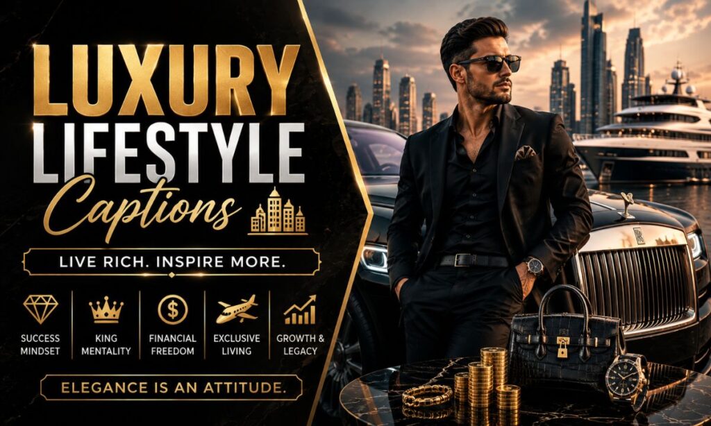 _Luxury Lifestyle Captions 🏙️