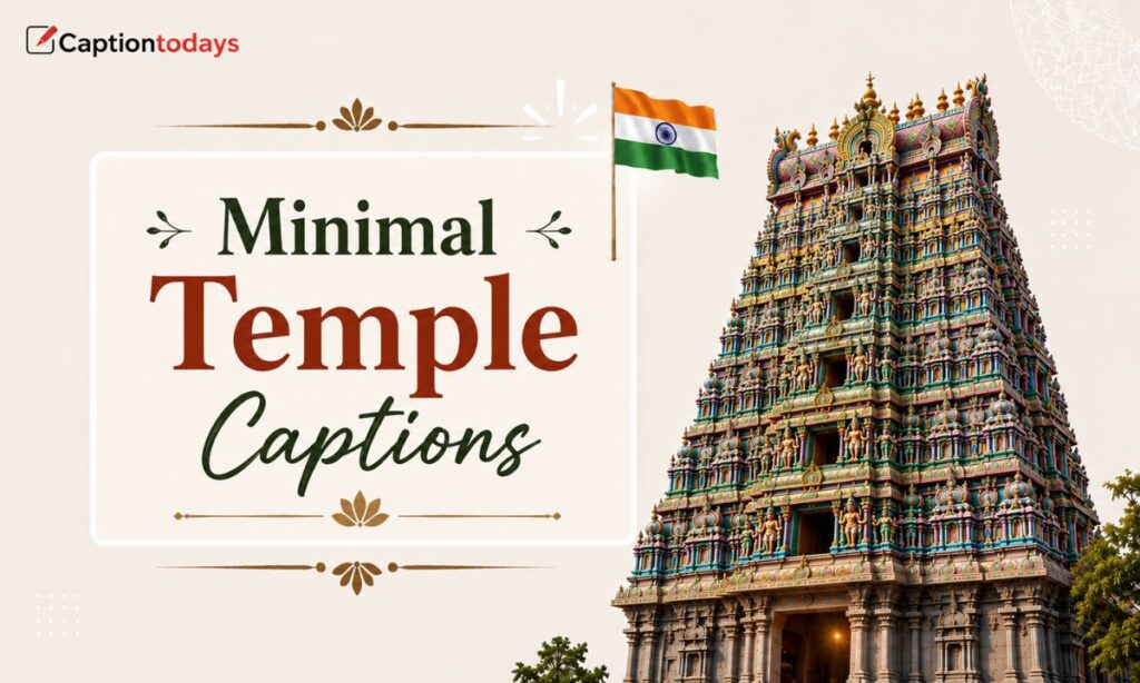 Minimal Temple Captions