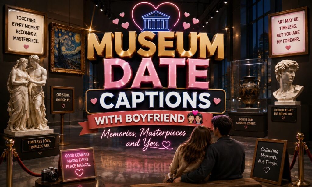 _Museum Date Captions with Boyfriend 💑