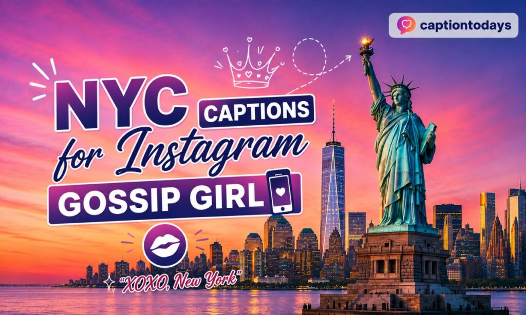 NYC Captions for Instagram Gossip Girl 📱