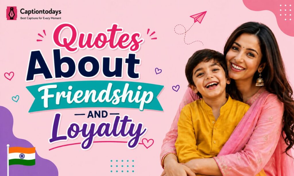 Quotes About Friendship and Loyalty