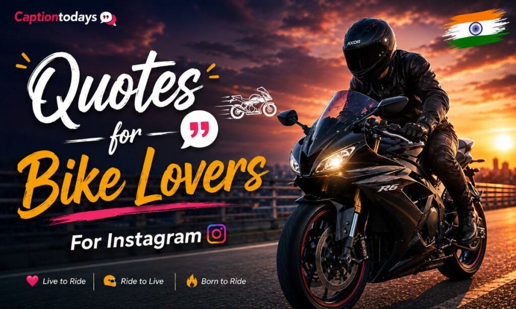 Quotes for Bike Lovers 💬