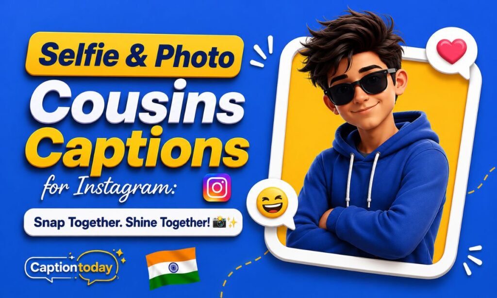 Selfie & Photo Cousins Captions
