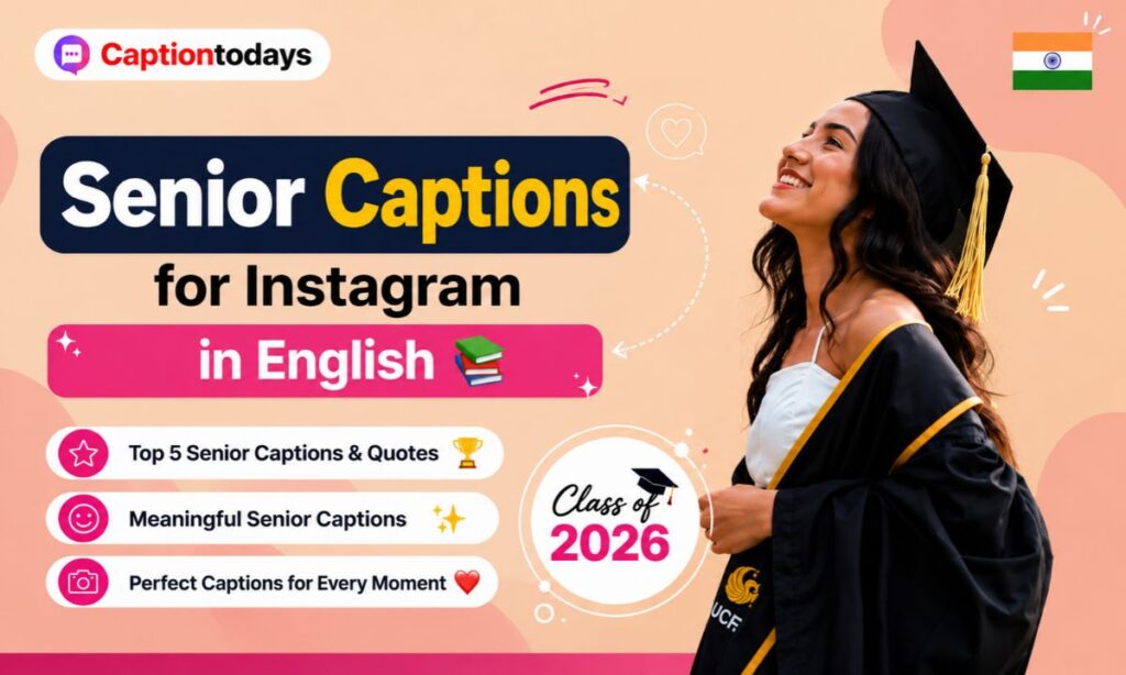 Senior Captions for Instagram in English
