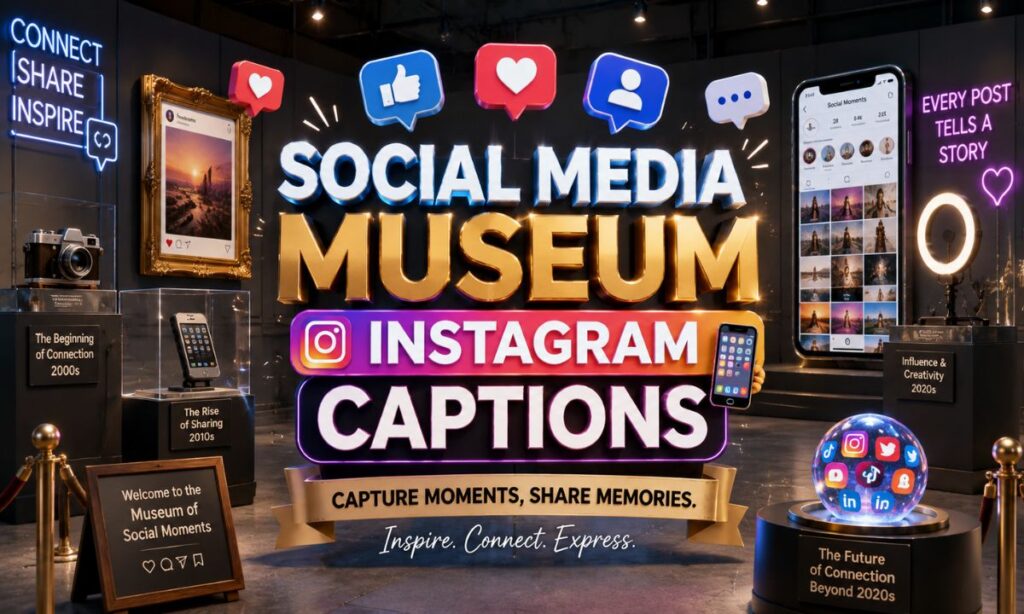 Social Media Museum Instagram Captions 📱