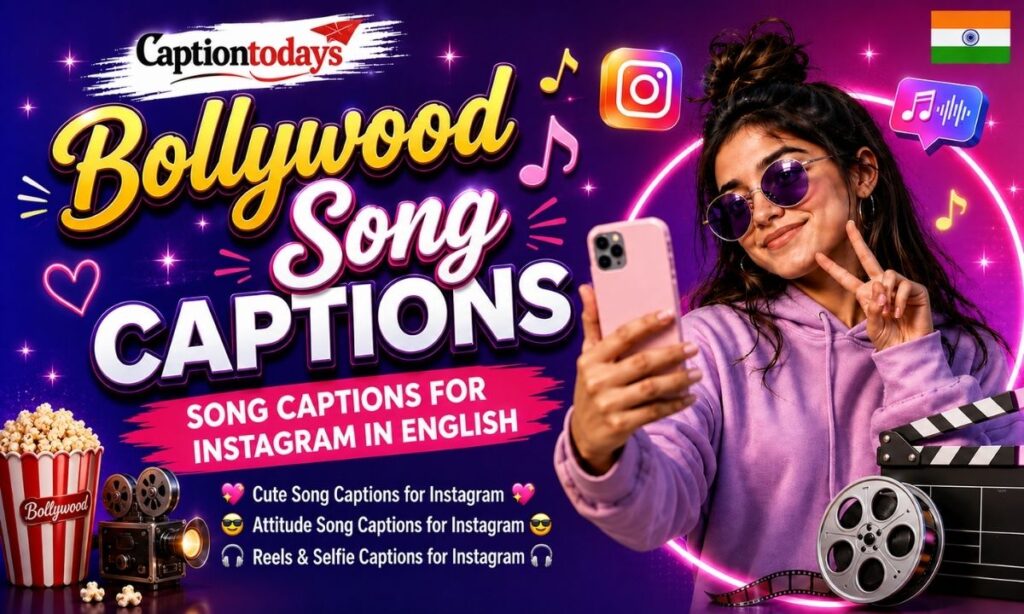 Song Captions for Instagram in English