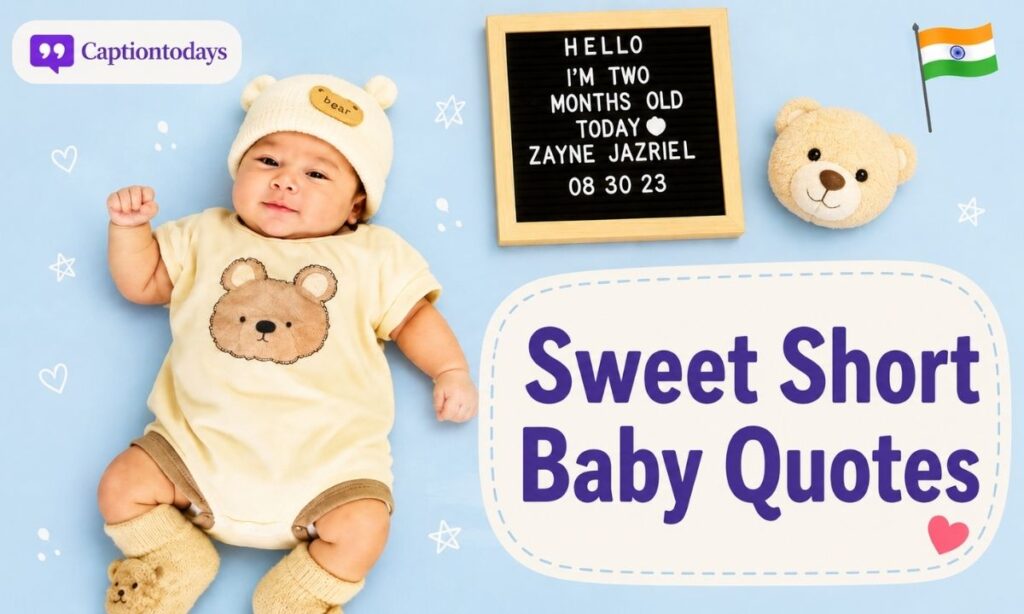 Sweet Short Baby Quotes