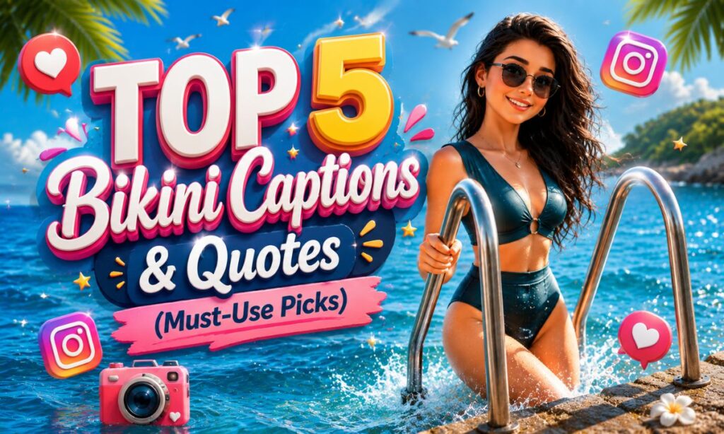 Top 5 Bikini Captions & Quotes (Must-Use Picks)