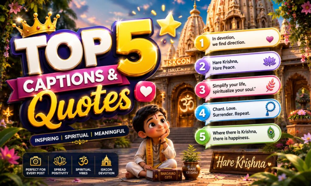 Top 5 Captions & Quotes 🌟