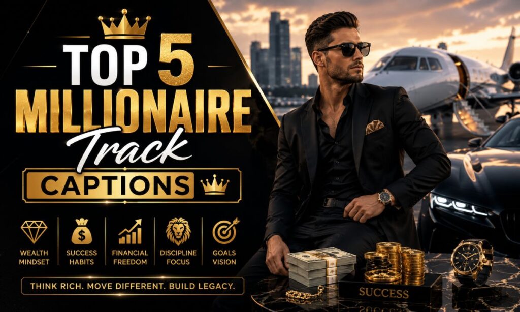 Top 5 Millionaire Track Captions 👑