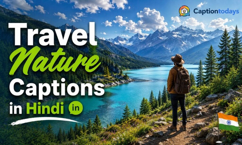 Travel Nature Captions in Hindi