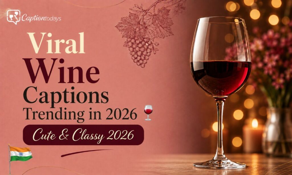 Viral Wine Captions Trending in 2026 🍷