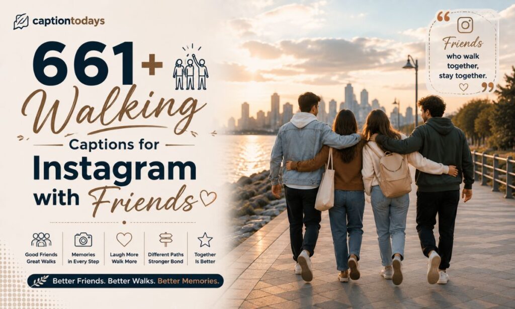 _Walking Captions for Instagram with Friends