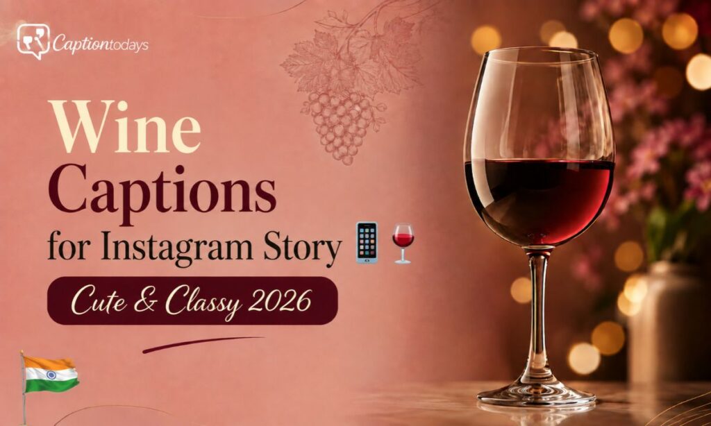 Wine Captions for Instagram Story 📱🍷