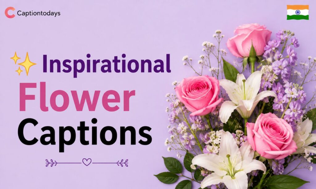 ✨ Inspirational Flower Captions