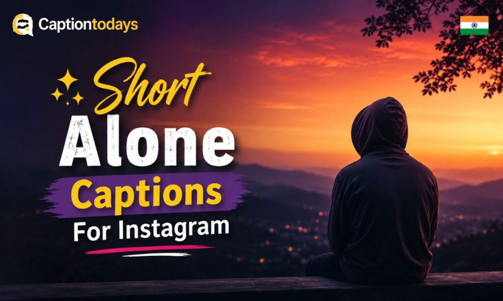 ✨ Short Alone Captions For Instagram