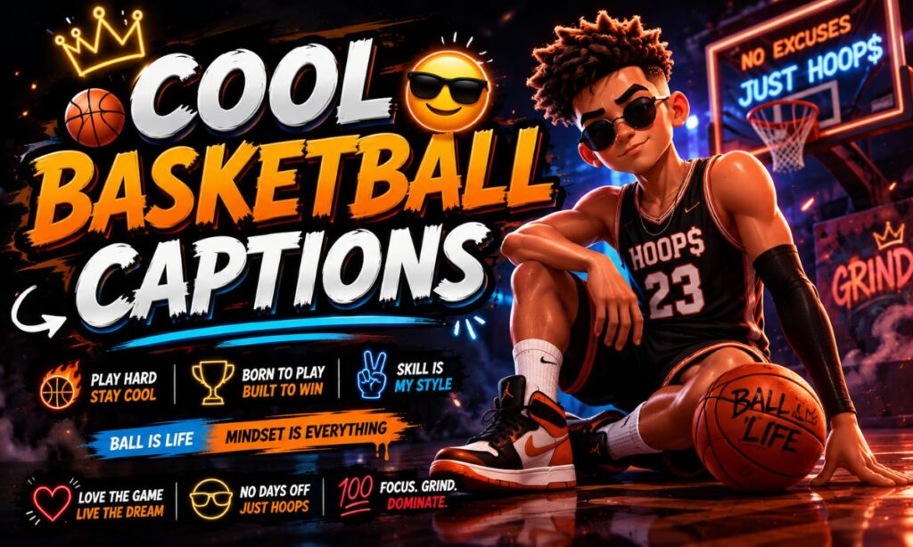 🏀 Cool Basketball Captions 😎🔥