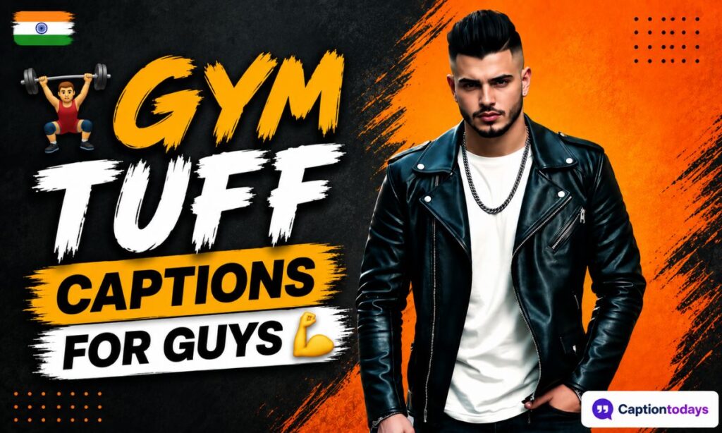 🏋️ Gym Tuff Captions for Guys 💪