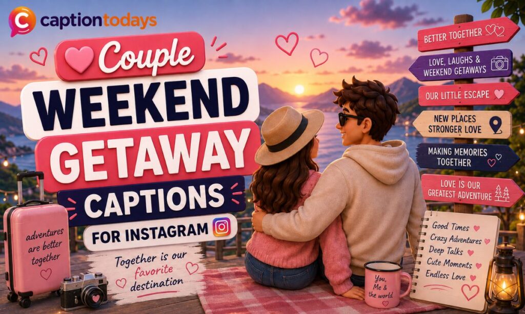 💑 Couple Weekend Getaway Captions For Instagram 
