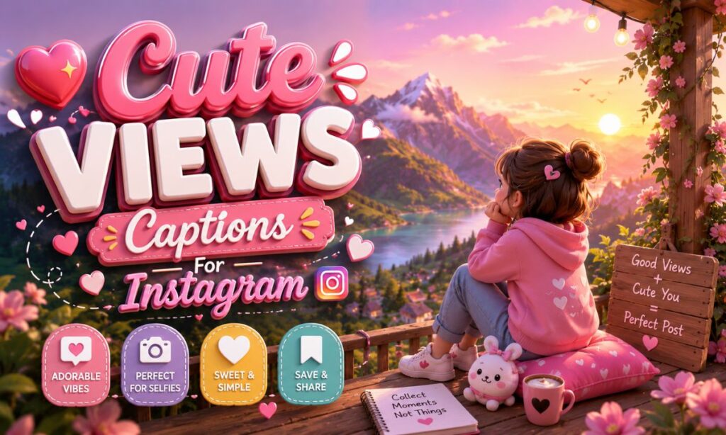 💖 Cute Views Captions For Instagram
